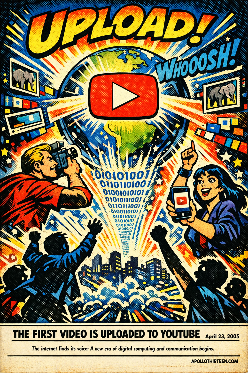 The First Video is Uploaded to YouTube