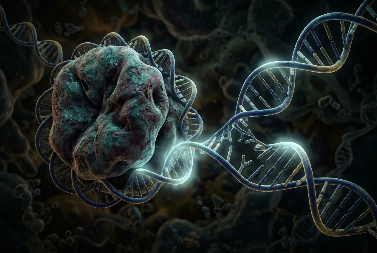 The Crumpled Genome: AI Finds the Core of DNA Storage Is Anything But Locked