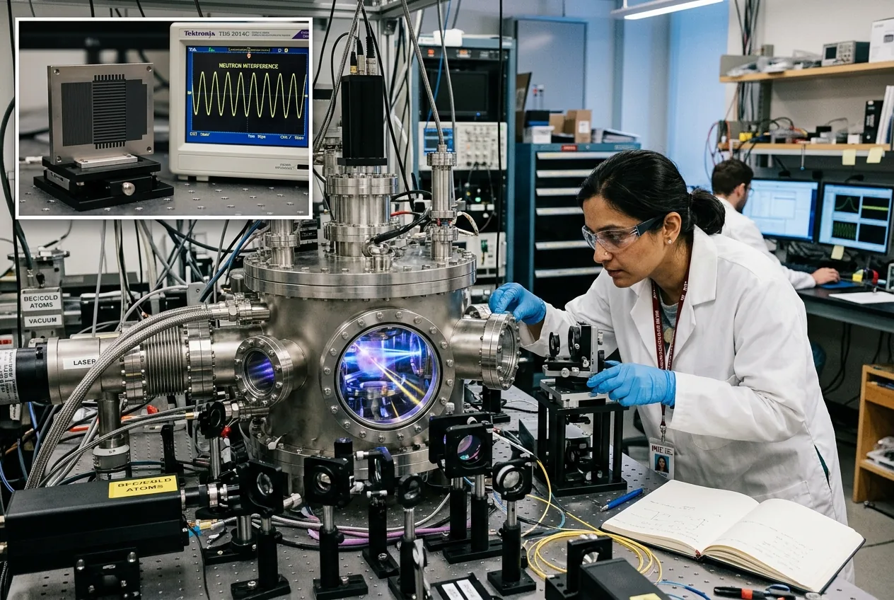 ANU and TU Wien forced atoms and neutrons into 'two places at once' — detectors tell a stranger story