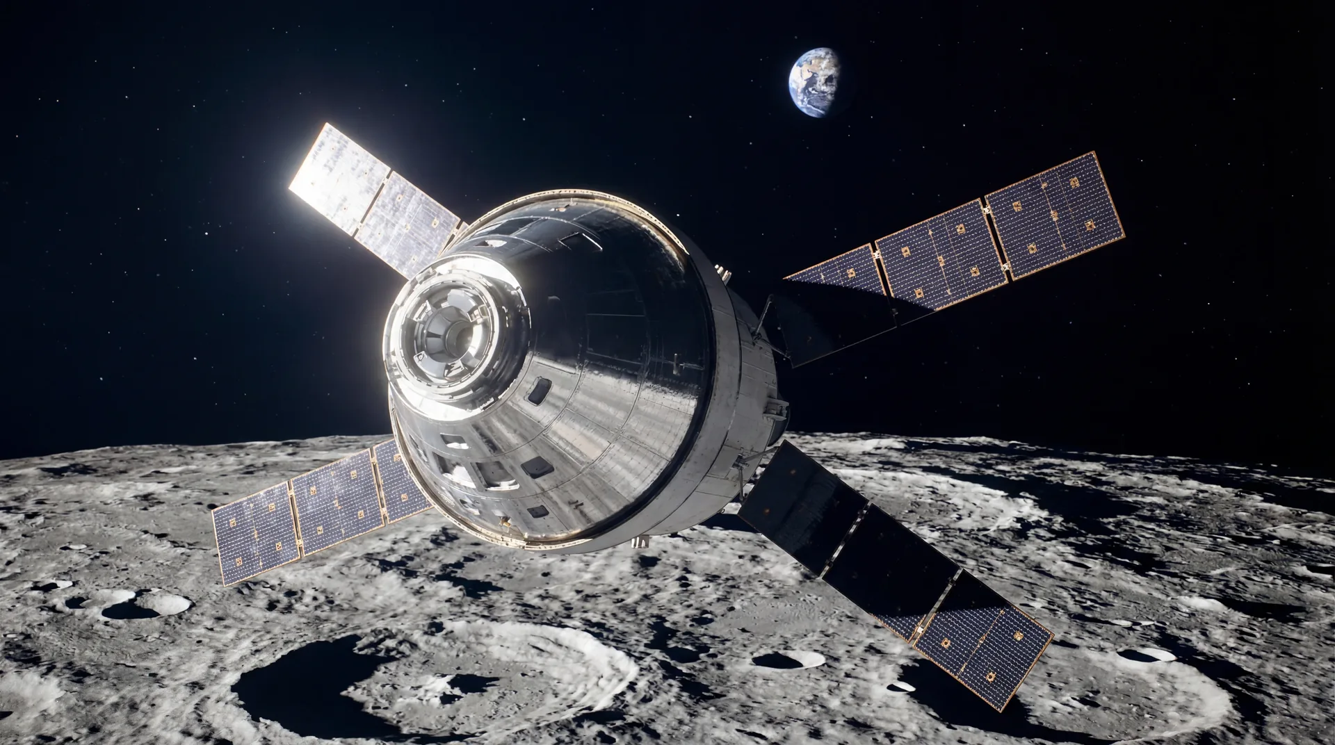 Orion Spacecraft Races Toward Historic Lunar Flyby in Artemis II Mission