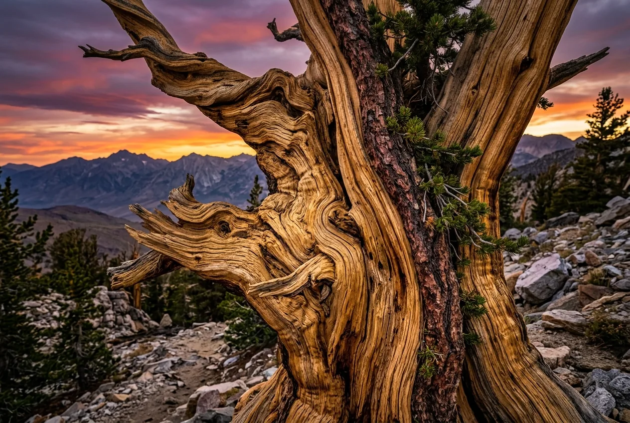 Bristlecone Pine Genome Reveals the High Cost of Five Millennia of Survival