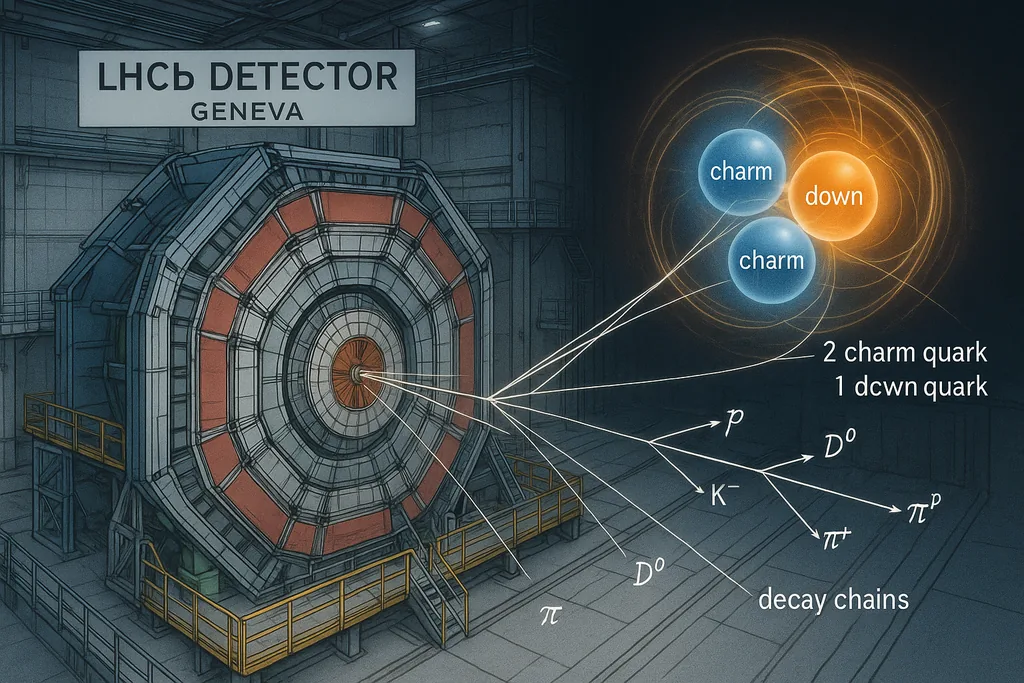 CERN Finds Double‑Charm Baryon Xicc+