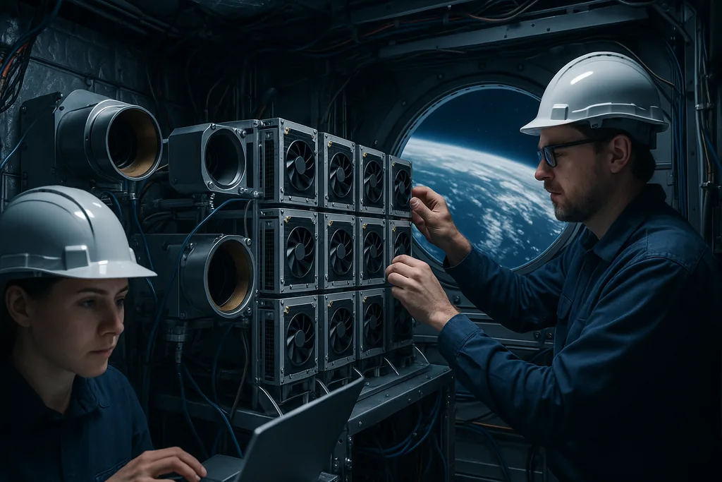 China Deploys AI Model in Orbit