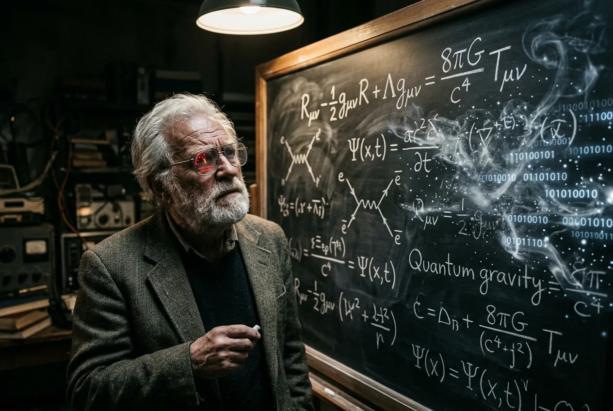 Humanity has fifty years left to solve the universe