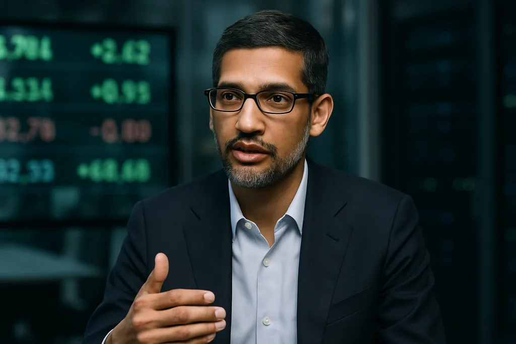 Google Chief Warns: AI Bubble Puts Everyone At Risk