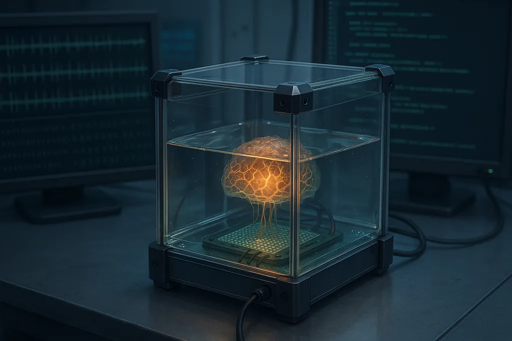 Growing Computers from Human Brain Cells