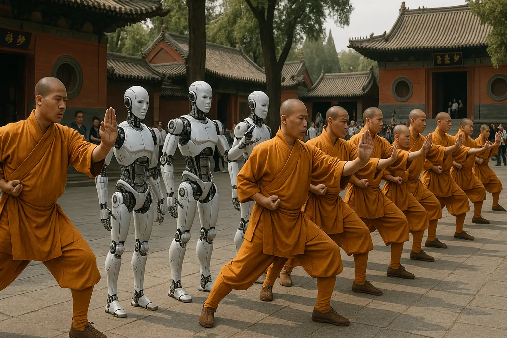 Humanoids Learn Kung Fu at Shaolin