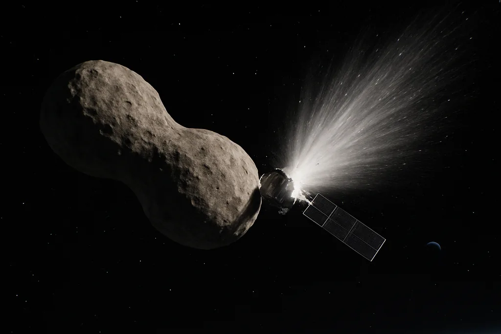 Humans Nudge an Asteroid’s Solar Track