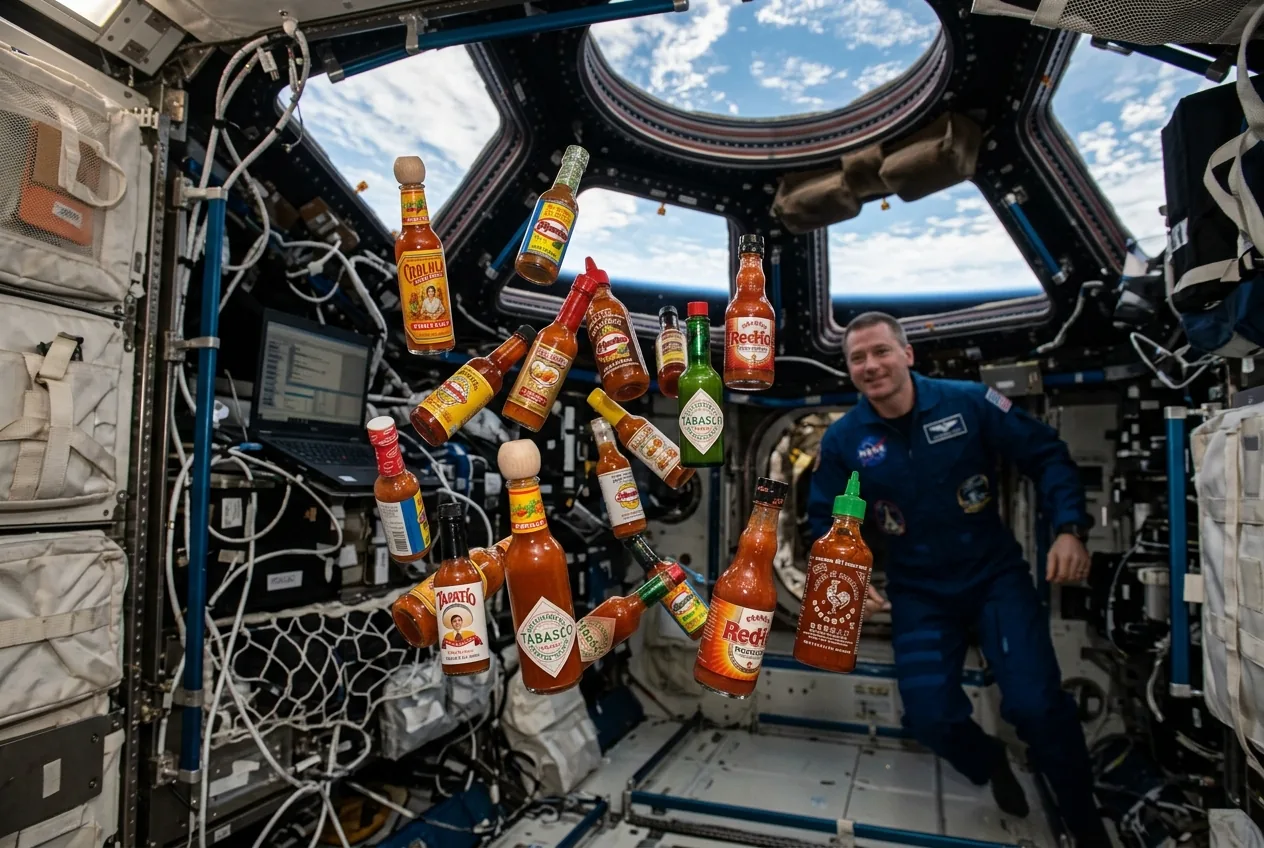 NASA’s Artemis II takes five hot sauces to the Moon, and no refrigerator