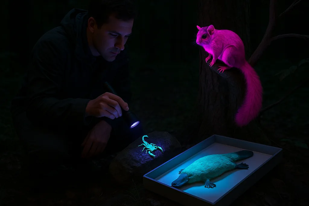 Neon Animals: What UV Light Reveals
