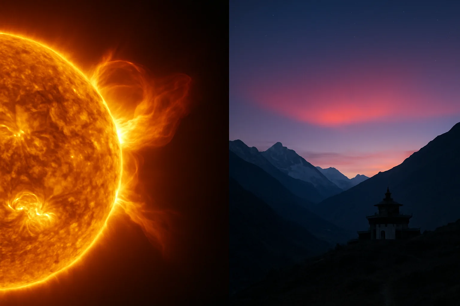 NOAA: Sun explosion triggers massive G4 storm — could auroras reach northern India tonight?
