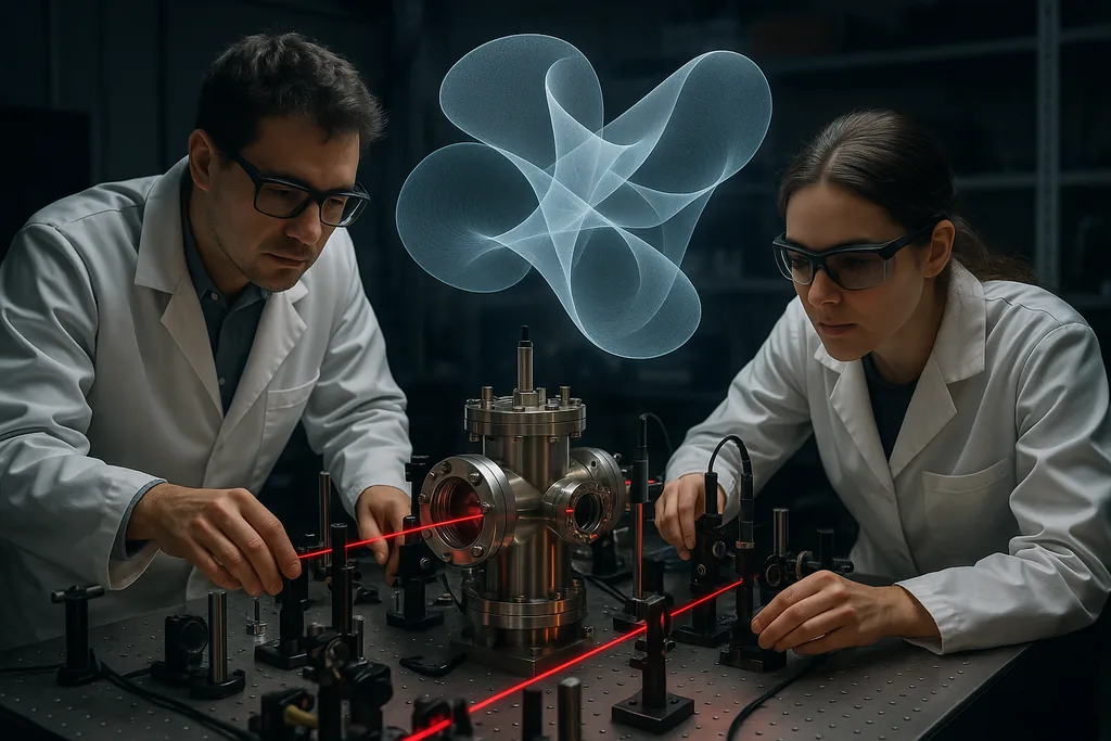 Particles Detected in Another Dimension