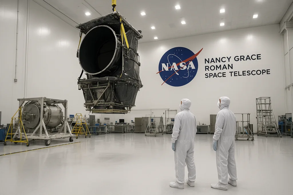 Roman Telescope Assembled — Next Step in Alien Hunt