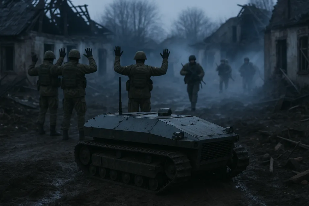When Russians Surrendered to a Ukrainian Robot