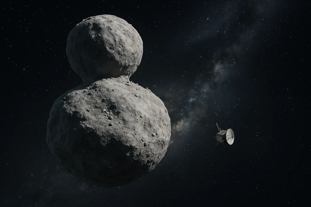 Snowmen Flying Through Deep Space