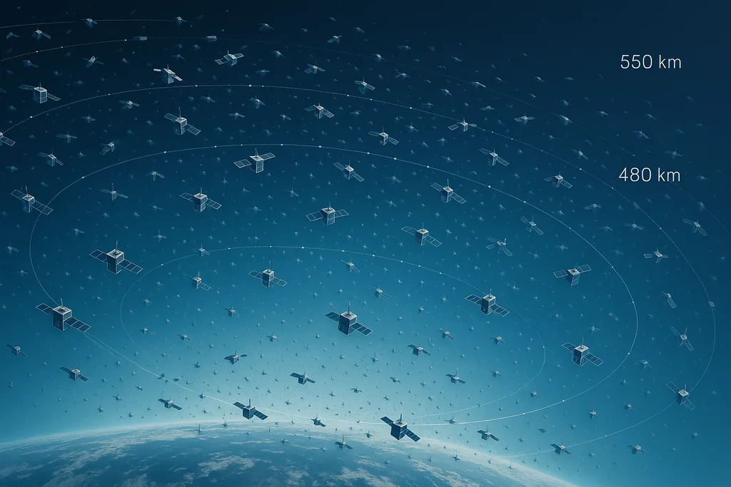 Starlink Lowers 4,400 Satellites for Safety