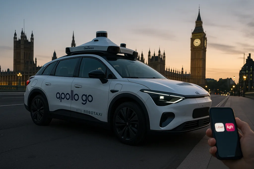 Uber, Lyft and Baidu Bring Robotaxis to London