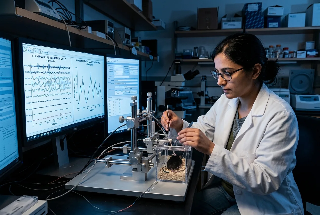 UC Berkeley’s sleep switch — scientists uncover the hidden brain loop behind muscle, fat and focus