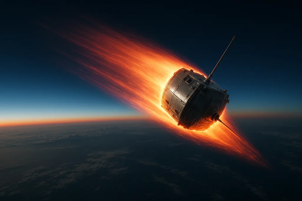 Van Allen Probe A's Uncontrolled Plunge