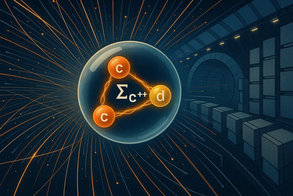 Heavier proton found: Xi-cc-plus at CERN